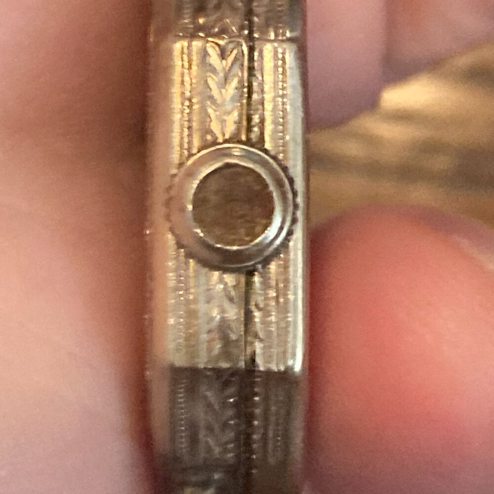 **READ ALL INFO. ** Rare 100 Year Old "Bulova" 14K gold filled watch ! - Picture 7 of 9